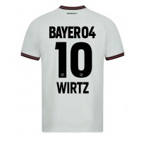 Dres Bayer Leverkusen Florian Wirtz #10 Gostujuci 2023-24 Kratak Rukav